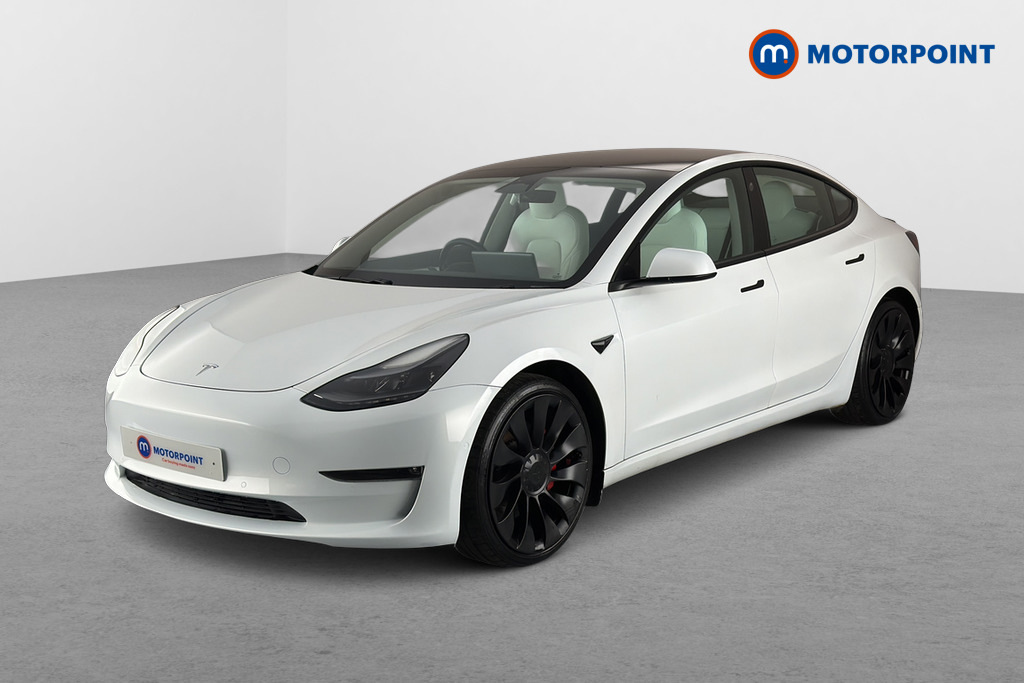 Tesla Model 3 Performance Awd Performance Upgrade White #3