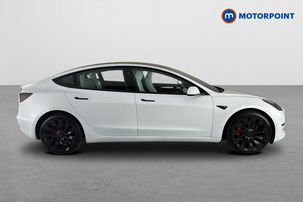 Tesla Model 3 Performance Awd Performance Upgrade White #4