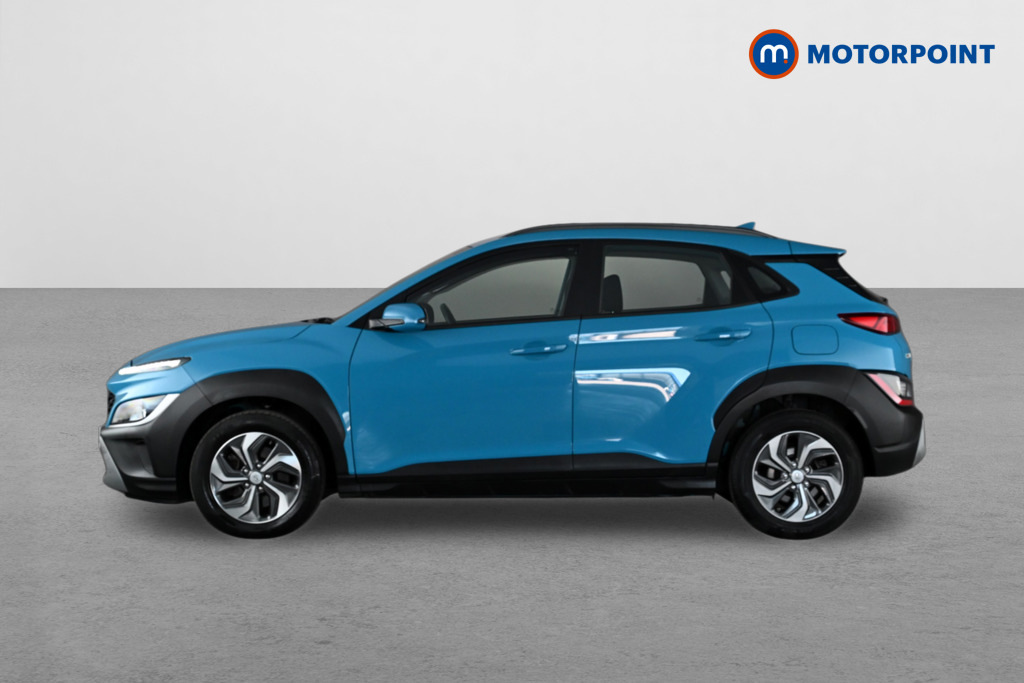 Hyundai Kona 1.6 Gdi Hybrid Se Connect Dct Blue #4