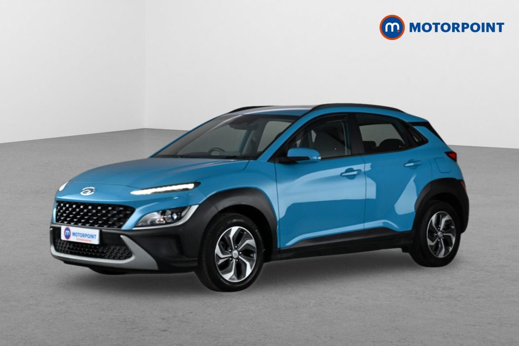 Hyundai Kona 1.6 Gdi Hybrid Se Connect Dct Blue #3