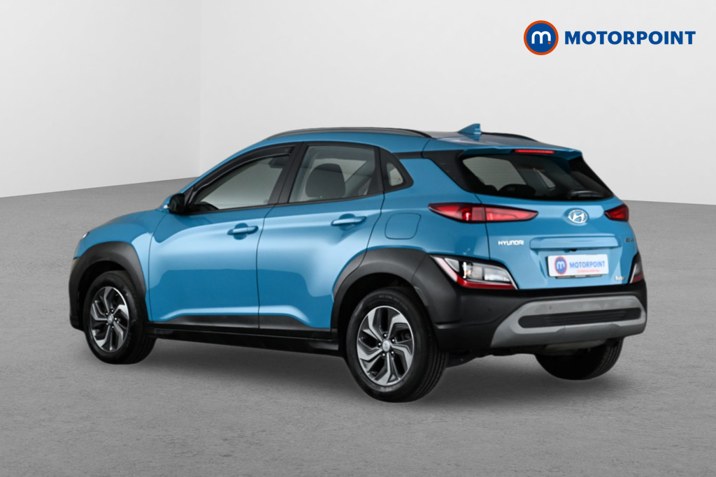 Hyundai Kona 1.6 Gdi Hybrid Se Connect Dct Blue #5