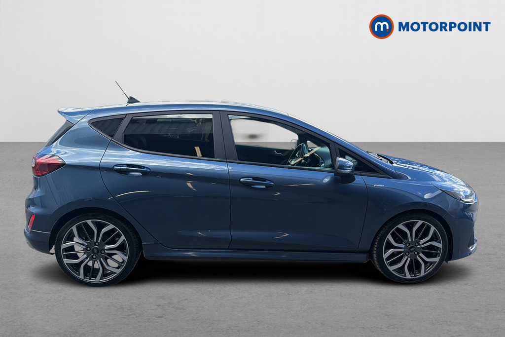 Ford Fiesta 1.0 Ecoboost Hybrid Mhev 125 St-line X Blue #4