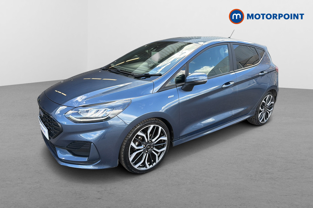 Ford Fiesta 1.0 Ecoboost Hybrid Mhev 125 St-line X Blue #3