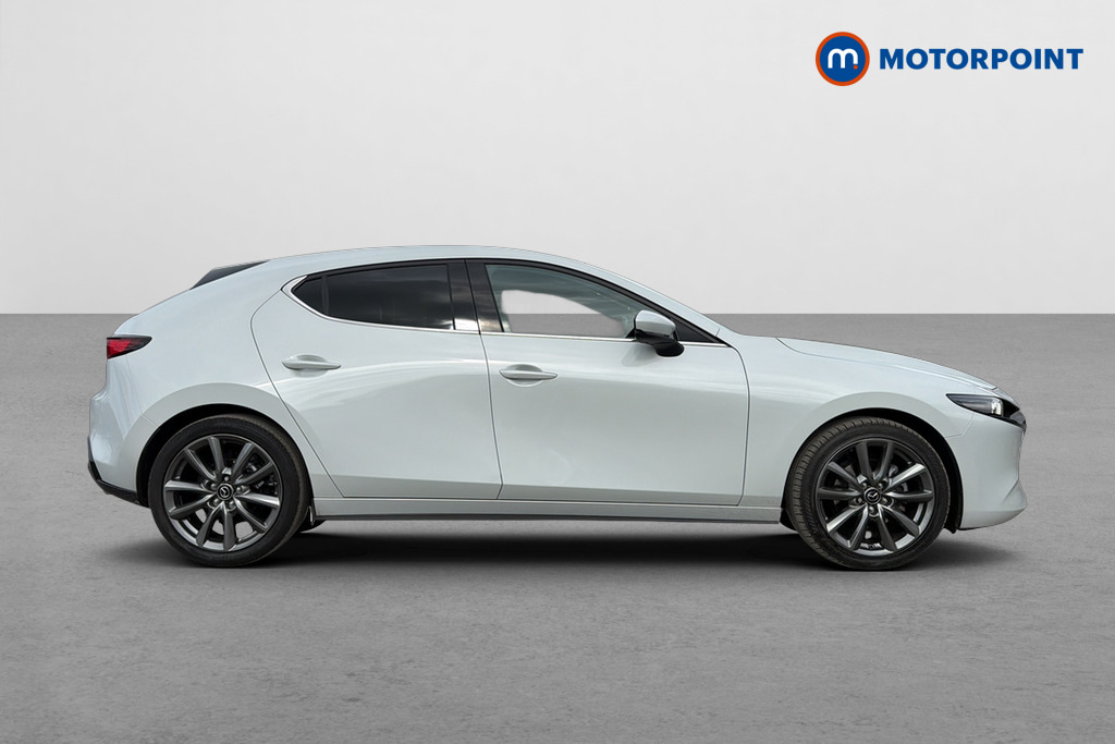 Mazda 3 2.5 E-skyactiv G Mhev 140 Exclusive-line White #4