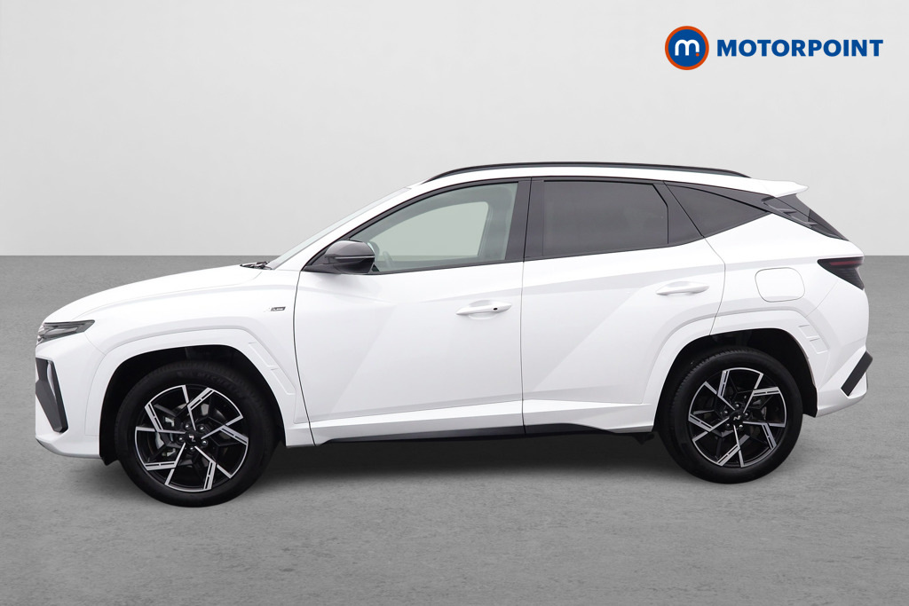 Hyundai Tucson 1.6T 239 Hybrid N Line White #4