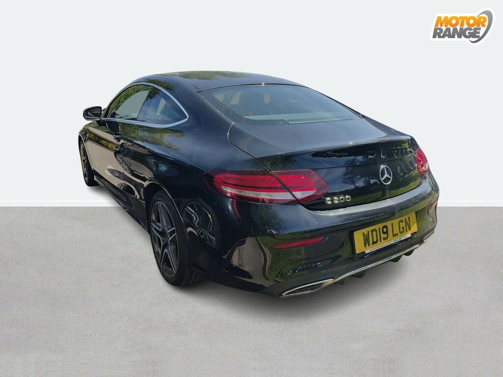 Mercedes-Benz C Class C200 Amg Line 9G-tronic Black #4