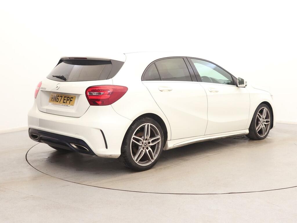 Mercedes-Benz A Class A200d Amg Line HN67EPF White #5