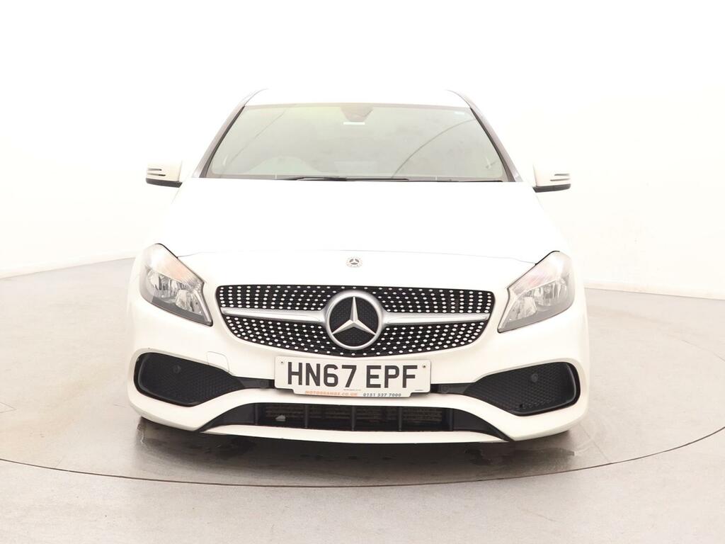 Mercedes-Benz A Class A200d Amg Line HN67EPF White #2