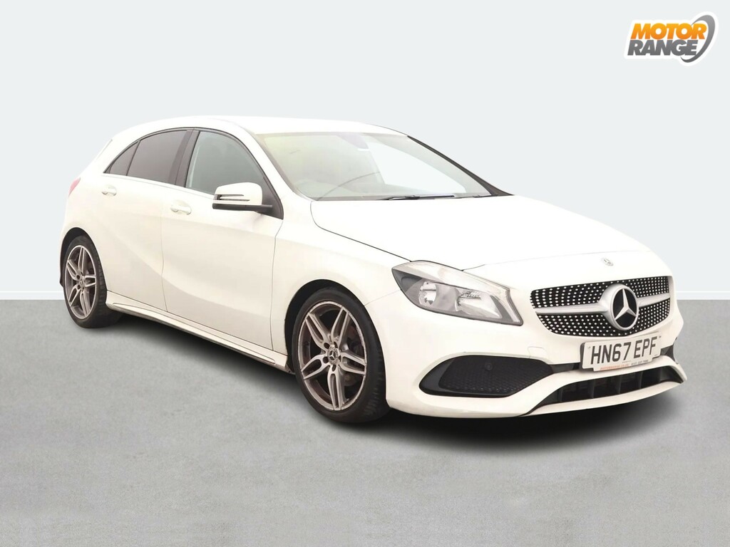 Mercedes-Benz A Class A200d Amg Line HN67EPF White