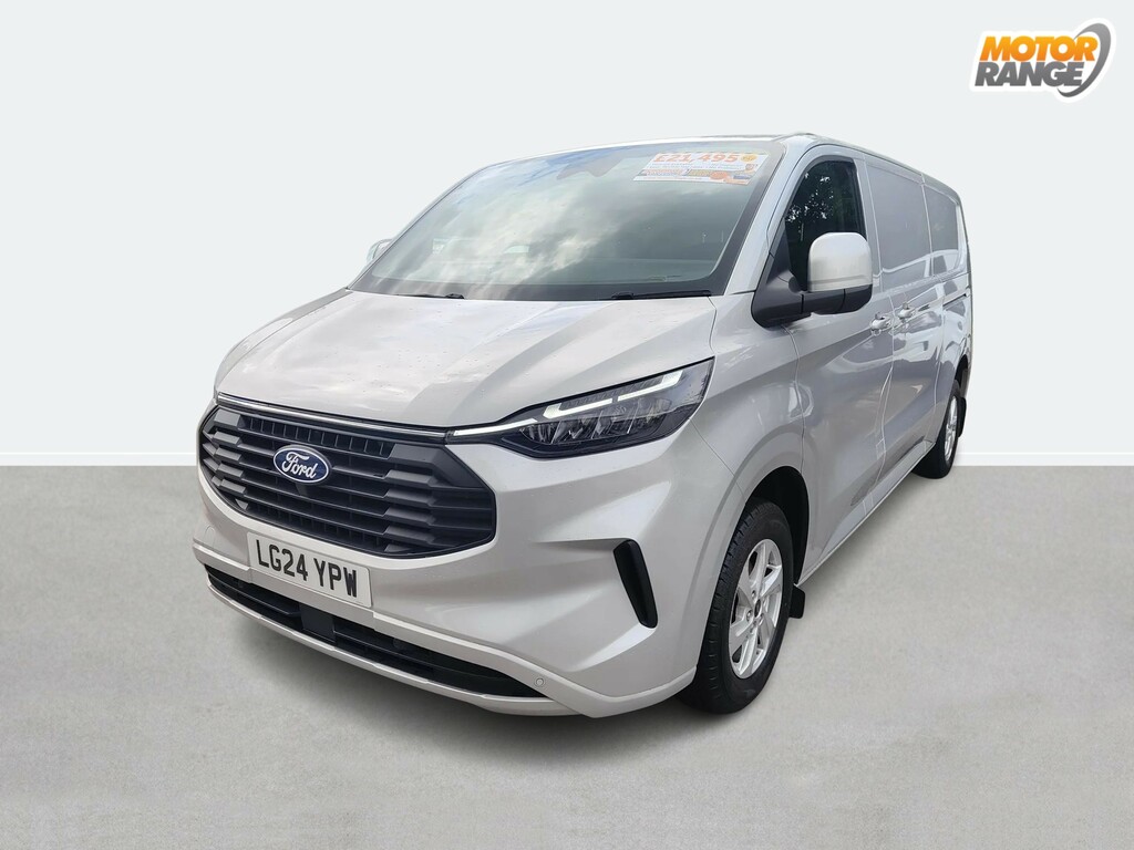 Ford Transit Custom 2.0 Ecoblue 136Ps H1 Van Limited LG24YPW Silver #3