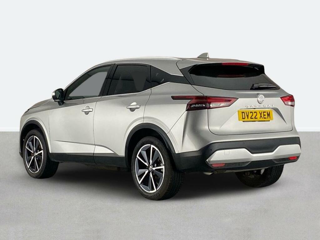 Nissan Qashqai 1.3 Dig-t Mh 158 Tekna DV22XEM Silver #5