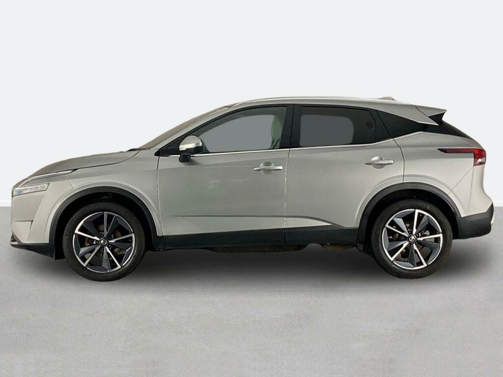Nissan Qashqai 1.3 Dig-t Mh 158 Tekna DV22XEM Silver #6