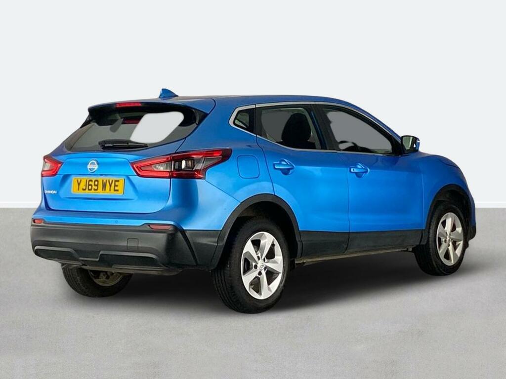 Nissan Qashqai 1.3 Dig-t Acenta Premium YJ69WYE Blue #3