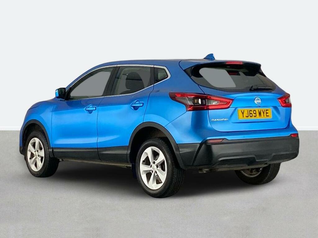 Nissan Qashqai 1.3 Dig-t Acenta Premium YJ69WYE Blue #5