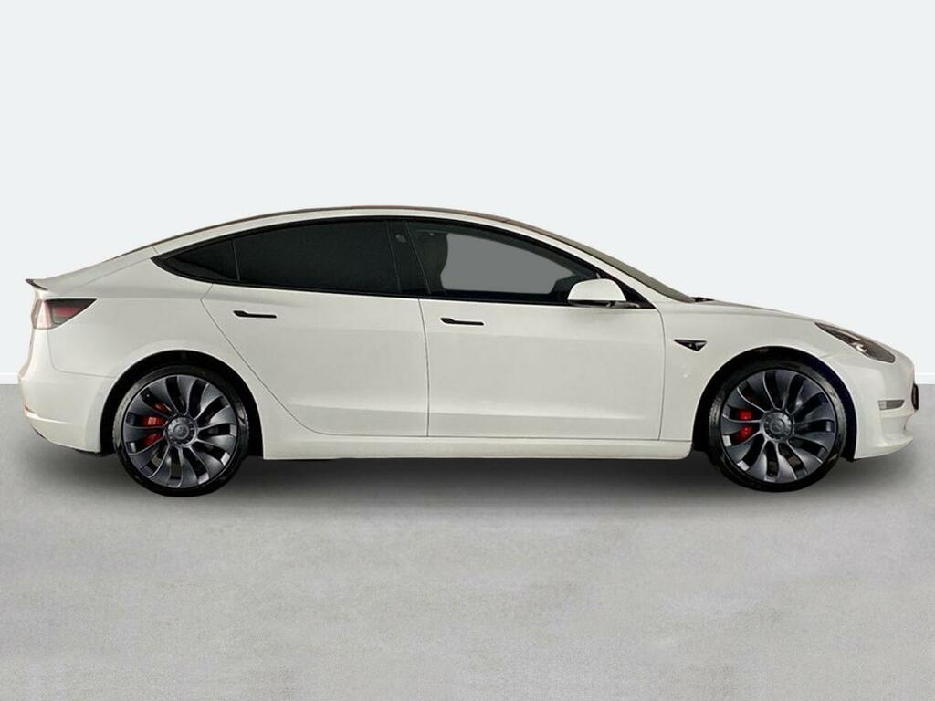 Tesla Model 3 Performance Awd Performance Upgrade L5JJV White #2