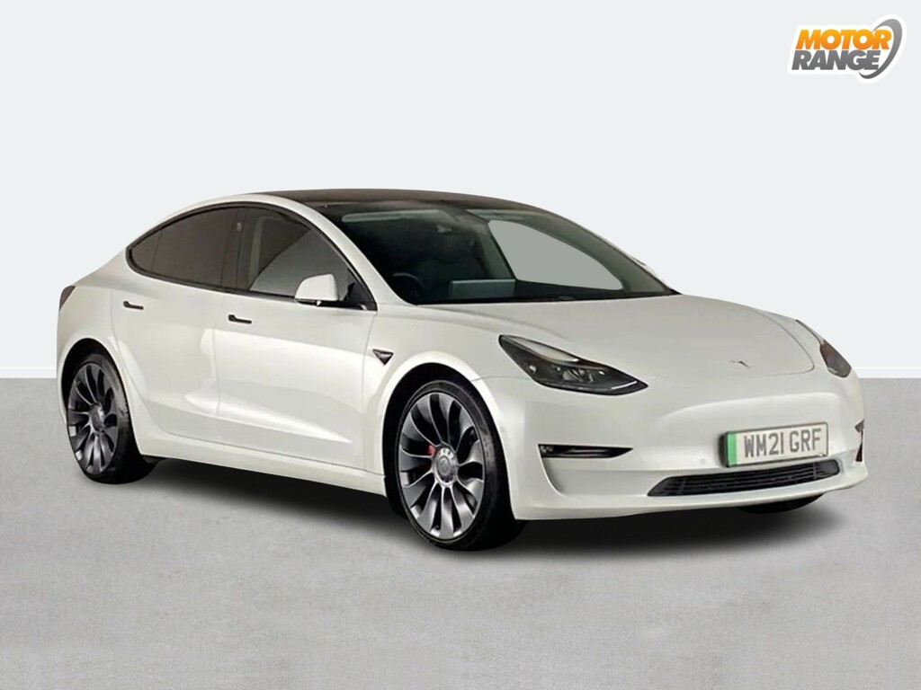 Tesla Model 3 Performance Awd Performance Upgrade White