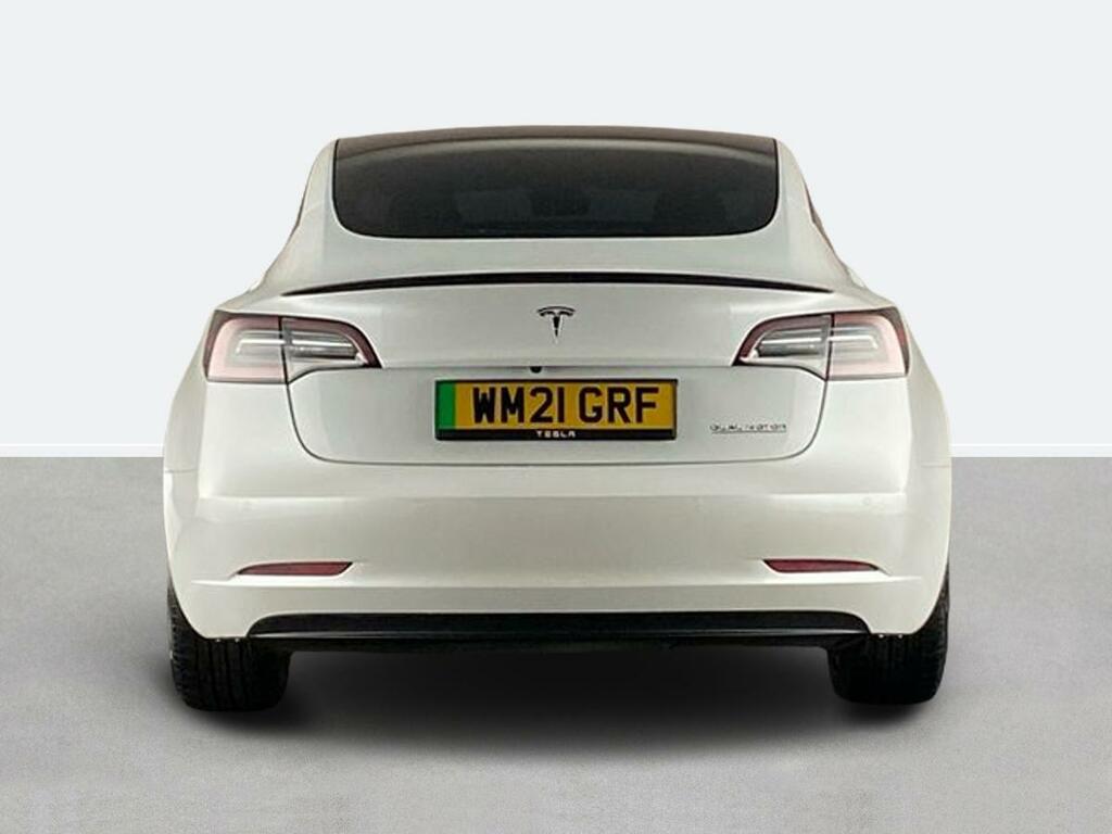 Tesla Model 3 Performance Awd Performance Upgrade L5JJV White #4