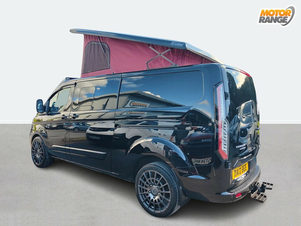 Ford Transit Custom 2.0 Ecoblue 130Ps Low Roof Limited Motorhome DA12BEE Black #5