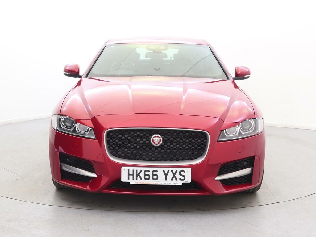 Jaguar XF 2.0D 180 R-sport HK66YXS Red #2