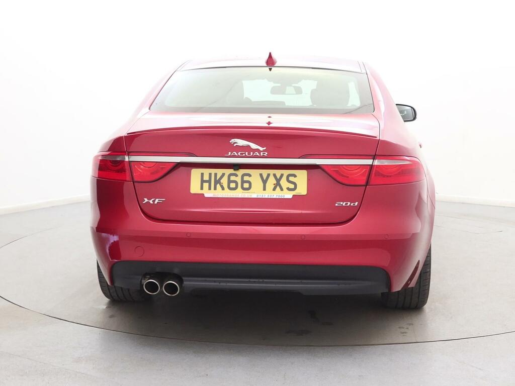 Jaguar XF 2.0D 180 R-sport HK66YXS Red #6