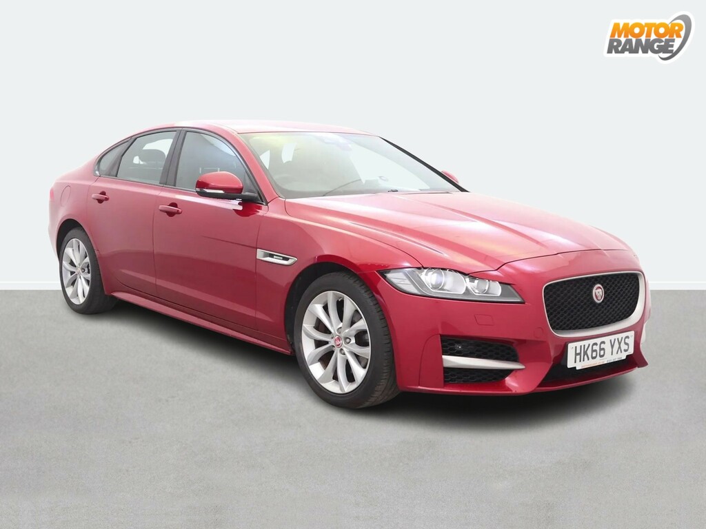 Jaguar XF 2.0D 180 R-sport Red