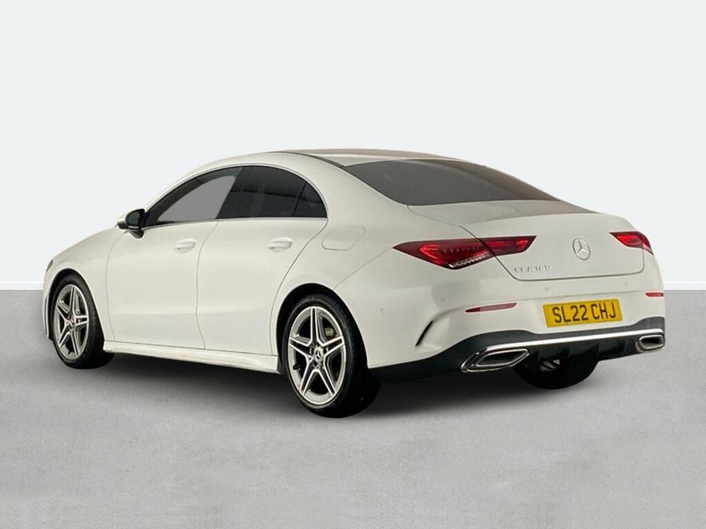 Mercedes-Benz CLA Class Cla 180 Amg Line Tip SL22CHJ White #5