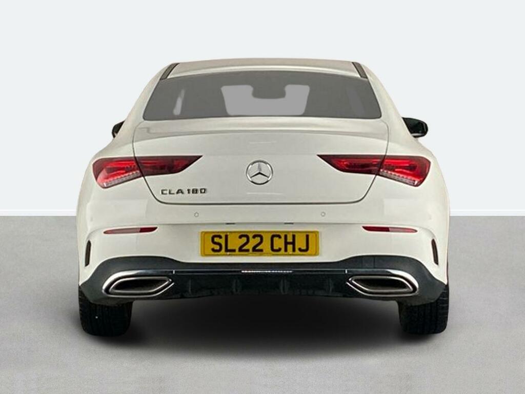 Mercedes-Benz CLA Class Cla 180 Amg Line Tip SL22CHJ White #4