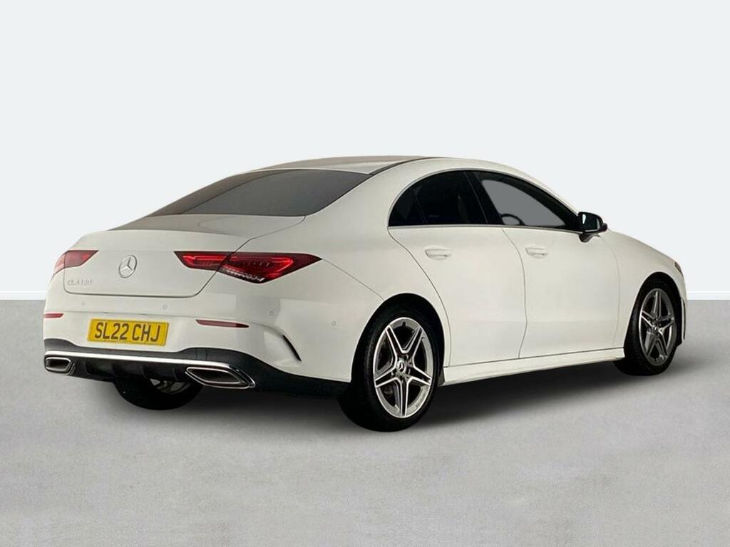 Mercedes-Benz CLA Class Cla 180 Amg Line Tip SL22CHJ White #3