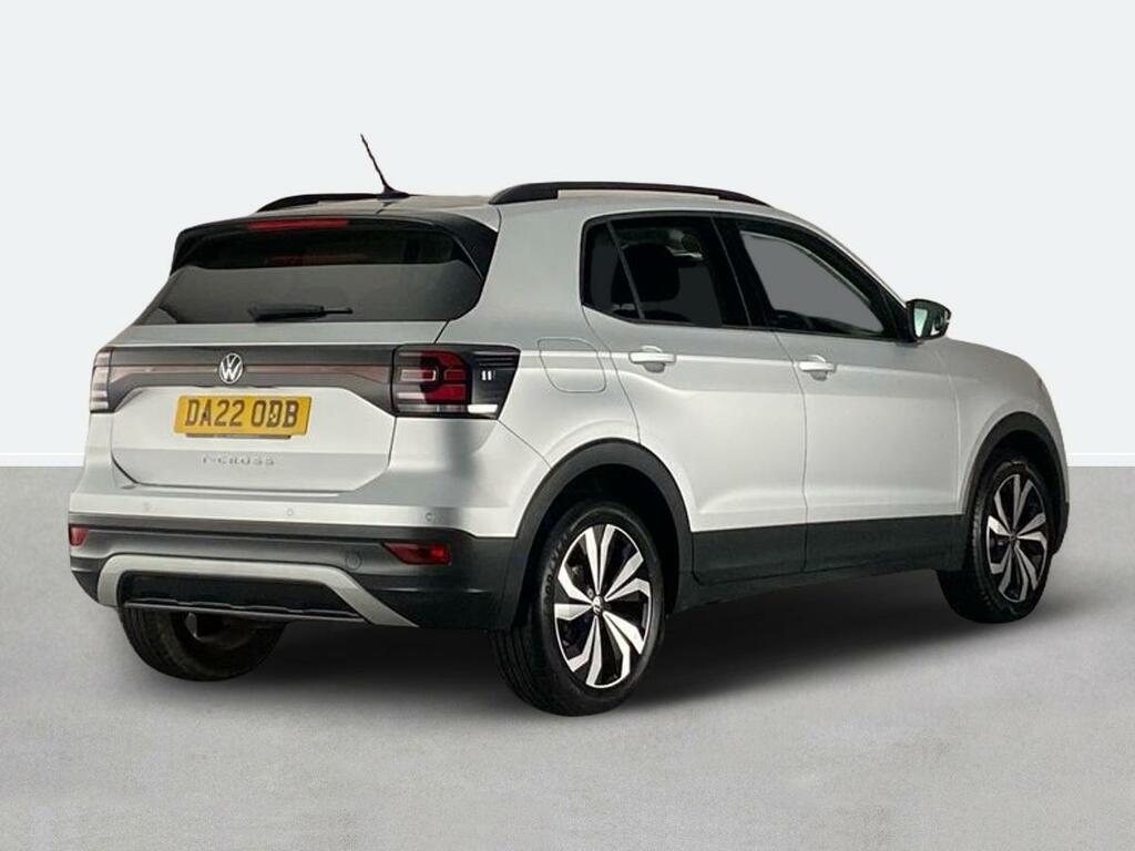 Volkswagen T-Cross 1.0 Tsi 110 Black Edition DA22ODB Silver #3
