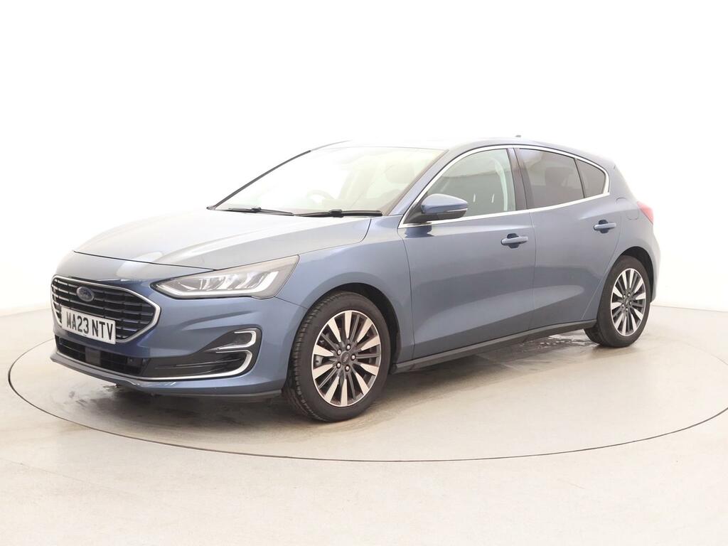 Ford Focus 1.0 Ecoboost Titanium Vignale MA23NTV Blue #3