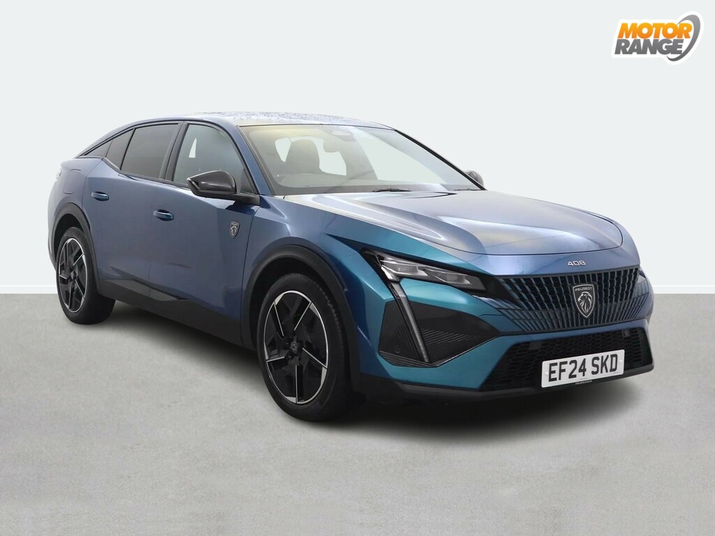 Peugeot 408 1.2 Hybrid 136 Gt E-dsc6 Blue
