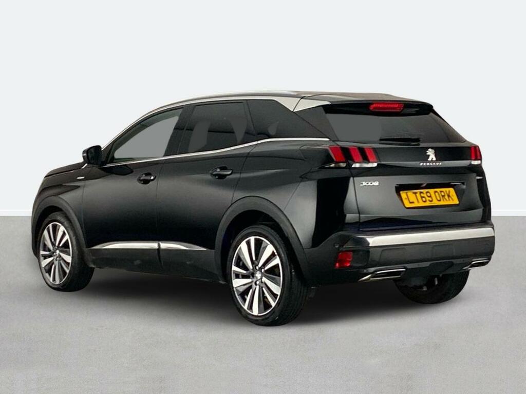 Peugeot 3008 1.2 Puretech Gt Line LT69ORK Black #5