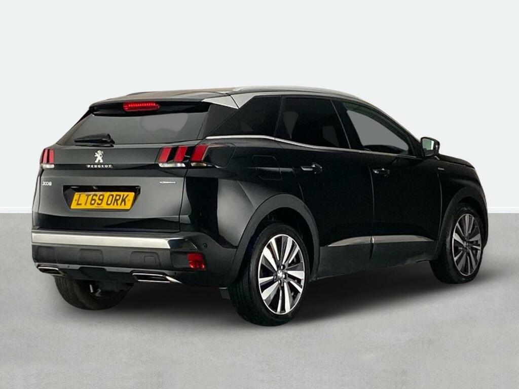 Peugeot 3008 1.2 Puretech Gt Line LT69ORK Black #3