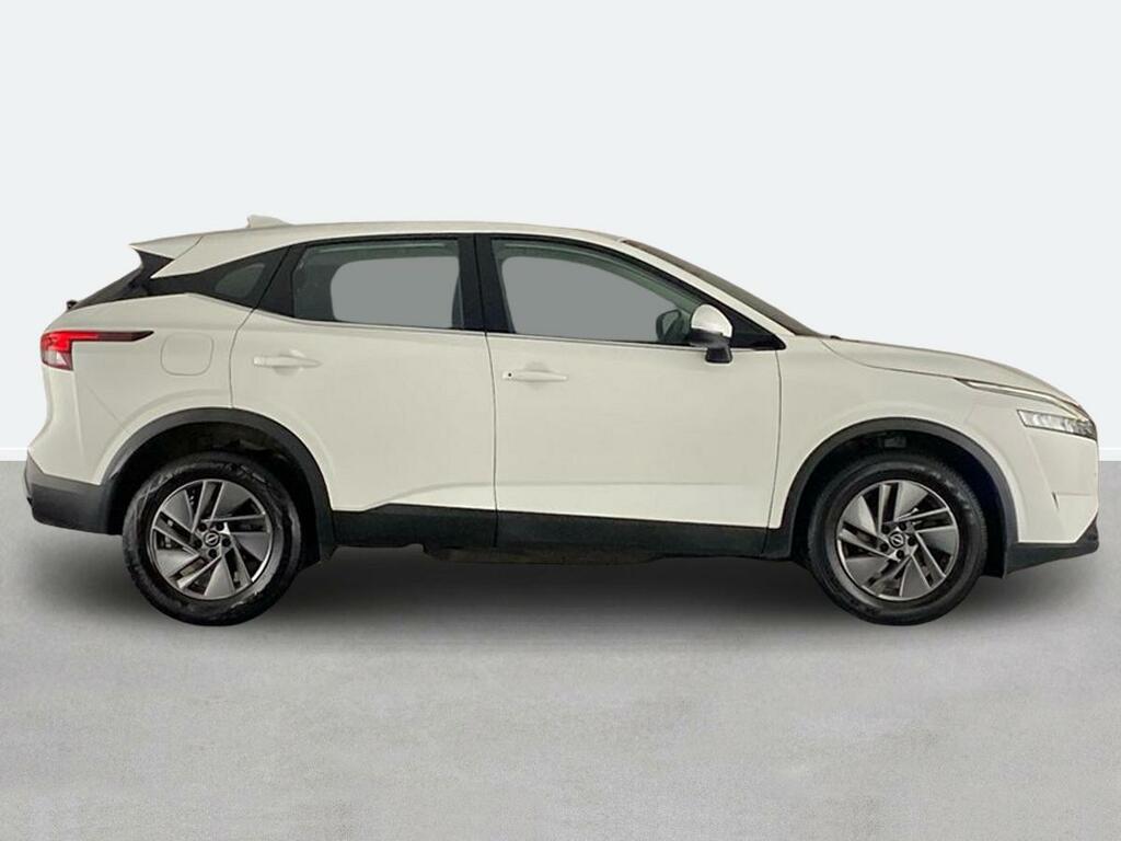 Nissan Qashqai 1.3 Dig-t Mh 158 Acenta Premium Xtronic DP73OCC White #2