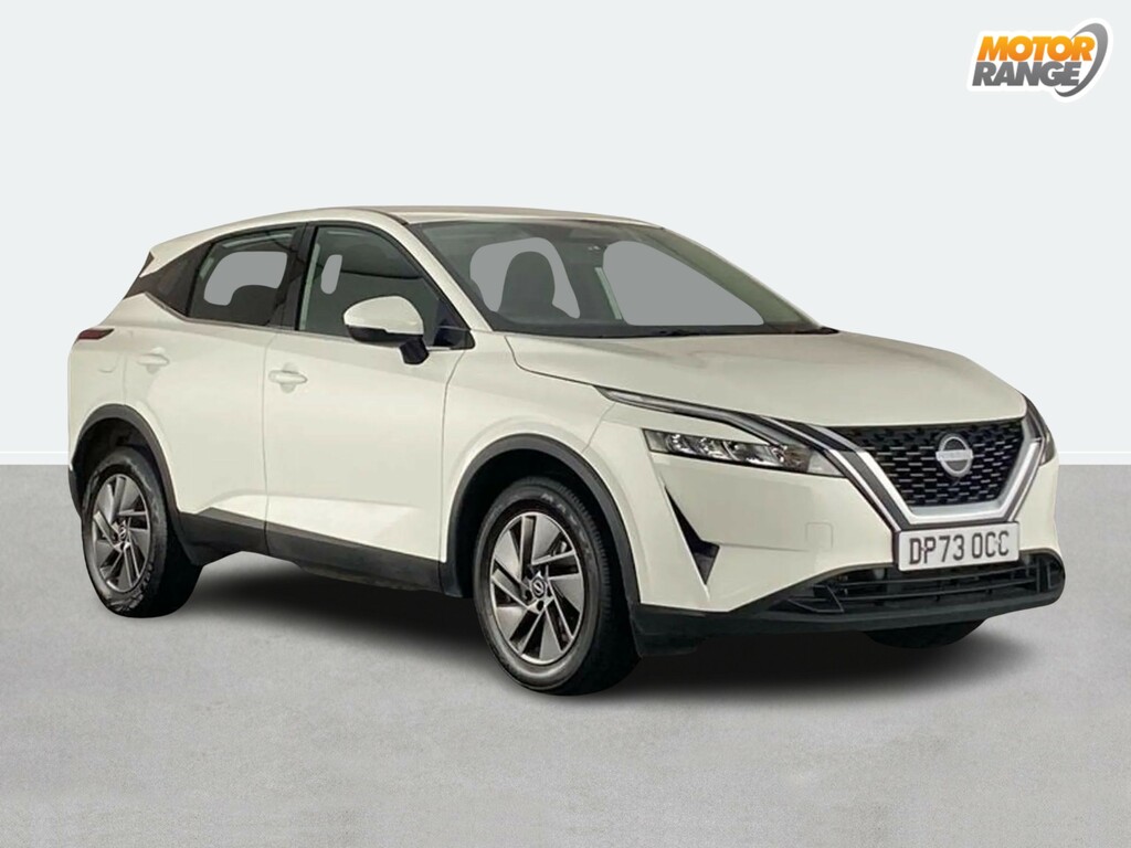 Nissan Qashqai 1.3 Dig-t Mh 158 Acenta Premium Xtronic DP73OCC White