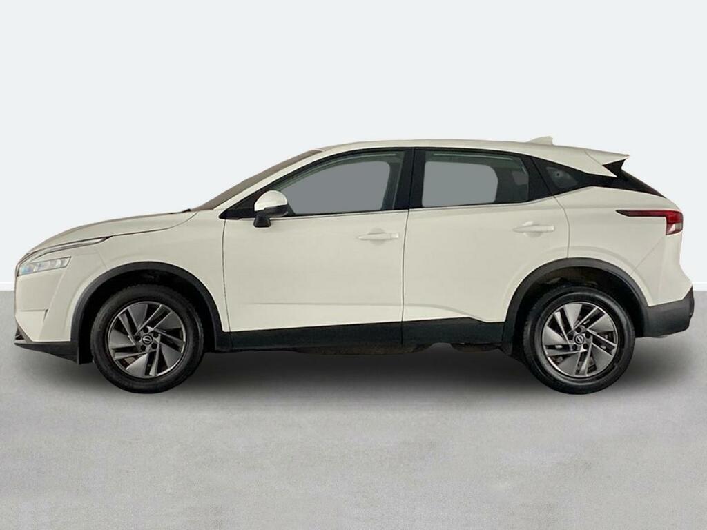 Nissan Qashqai 1.3 Dig-t Mh 158 Acenta Premium Xtronic DP73OCC White #6