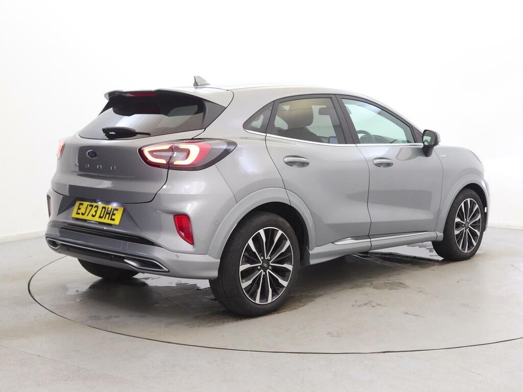 Ford Puma 1.0 Ecoboost Hybr Mhev 155 St-line Vignale Dct EJ73DHE Silver #5