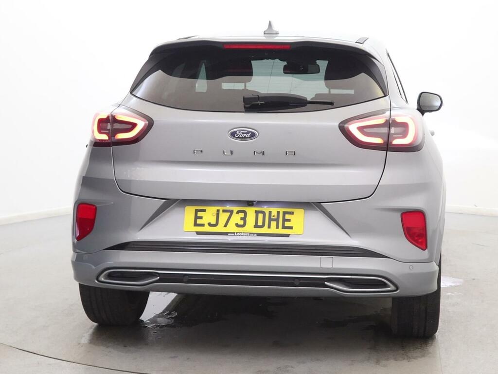 Ford Puma 1.0 Ecoboost Hybr Mhev 155 St-line Vignale Dct EJ73DHE Silver #6