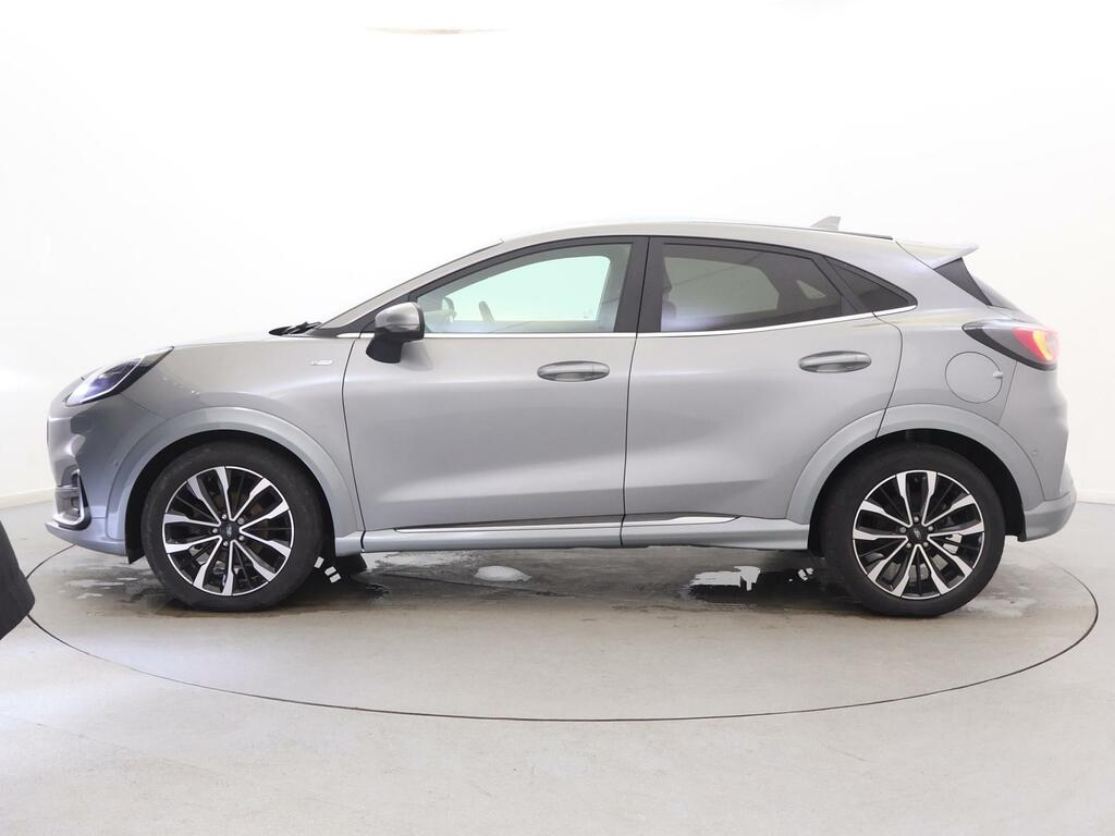 Ford Puma 1.0 Ecoboost Hybr Mhev 155 St-line Vignale Dct EJ73DHE Silver #4