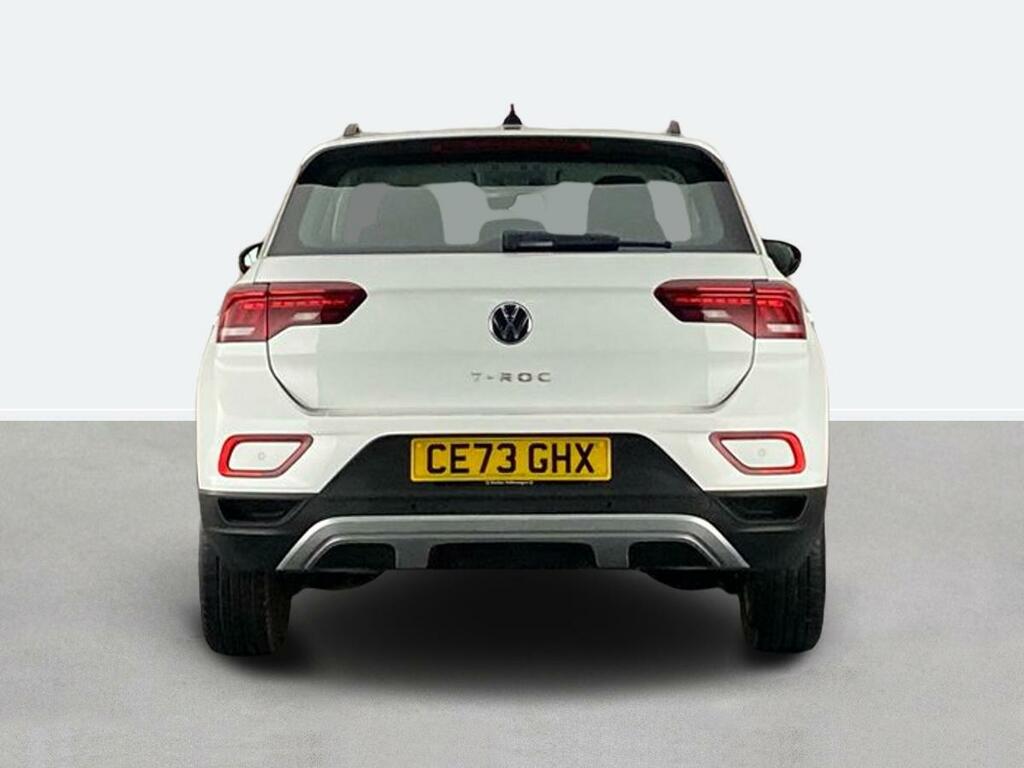 Volkswagen T-Roc 1.5 Tsi Life Dsg CE73GHX White #4