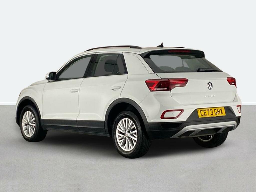Volkswagen T-Roc 1.5 Tsi Life Dsg CE73GHX White #5