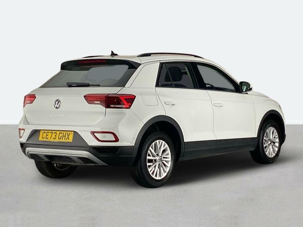 Volkswagen T-Roc 1.5 Tsi Life Dsg CE73GHX White #3