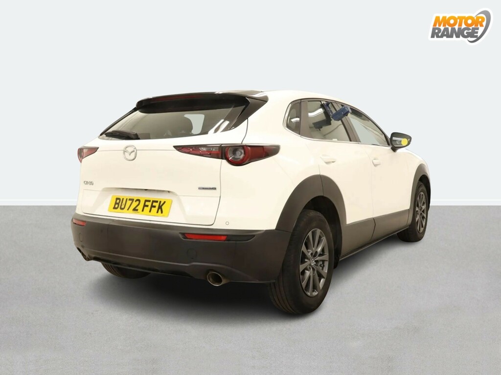 Mazda CX-30 2.0 E-skyactiv X Mhev Se-l Lux White #4