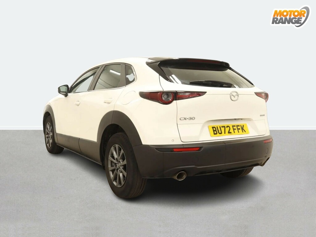 Mazda CX-30 2.0 E-skyactiv X Mhev Se-l Lux White #3