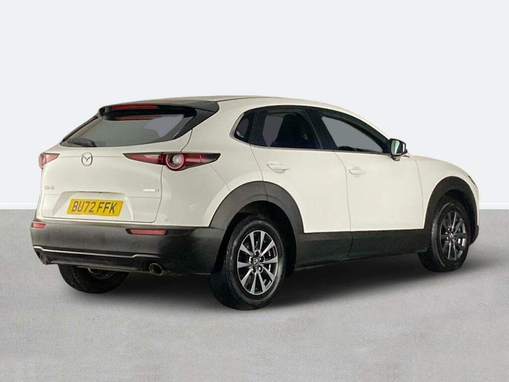 Mazda CX-30 2.0 E-skyactiv X Mhev Se-l Lux BU72FFK White #3