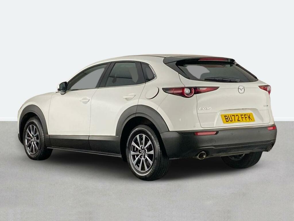 Mazda CX-30 2.0 E-skyactiv X Mhev Se-l Lux BU72FFK White #5