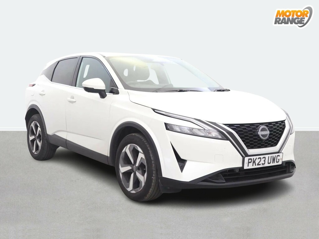 Nissan Qashqai 1.3 Dig-t Mh N-connecta Glass Roof White