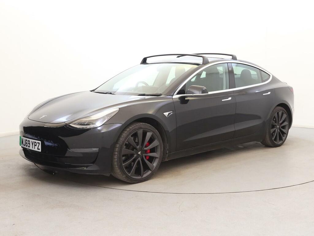 Tesla Model 3 3 Performance Awd Black #3