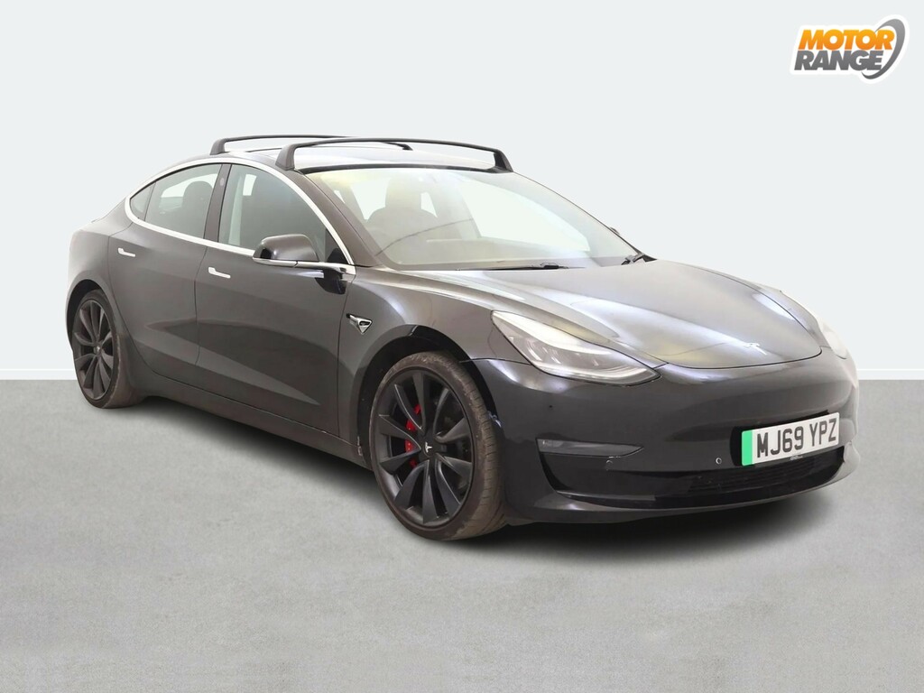 Tesla Model 3 3 Performance Awd Black