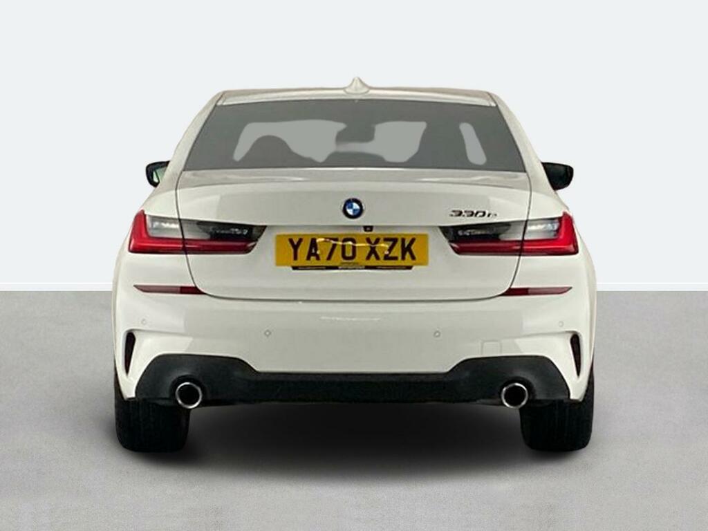 BMW 3 Series 330E M Sport Step White #4
